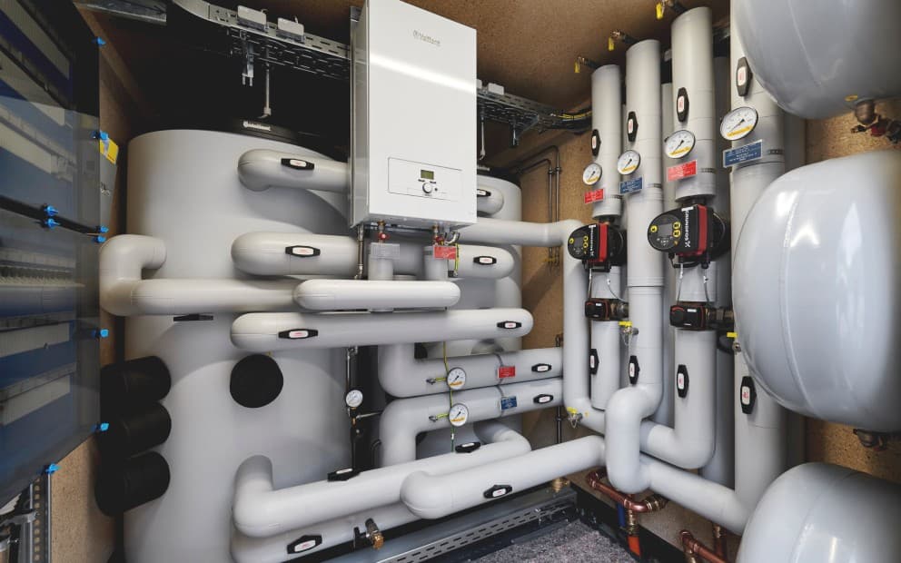 Innenansicht Hydraulikmodul