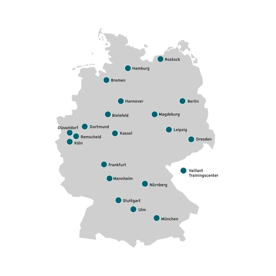 Vaillant Trainingsstandorte