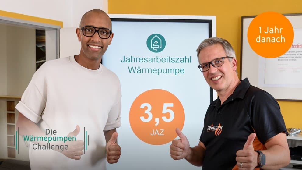 Wärmepumpen-Challenge – positive Bilanz nach einem Jahr